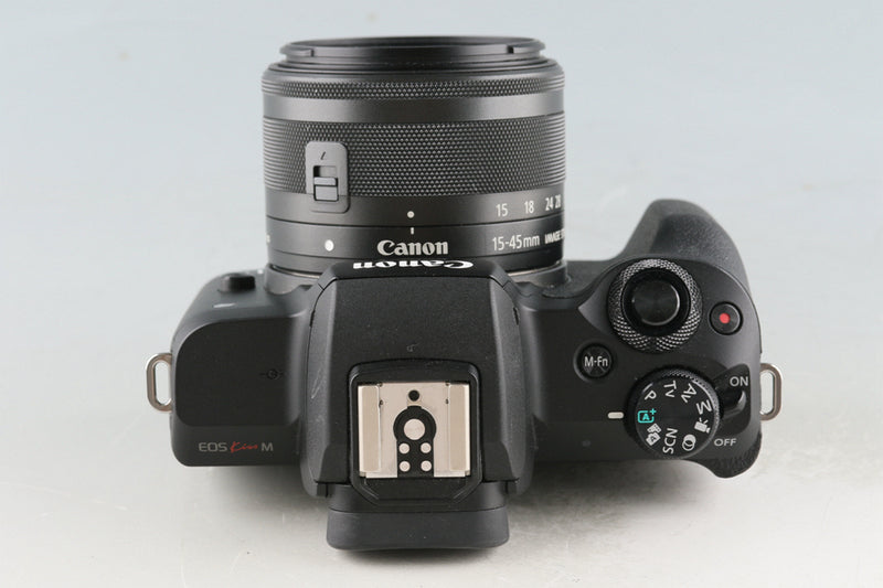 Canon EOS Kiss M + EF-M 15-45mm F/3.5-6.3 IS STM Lens #55298E1