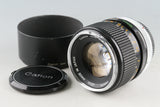 Canon FD 100mm F/2.8 Lens #55320F4