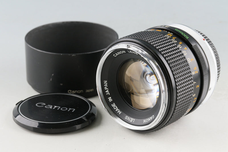 Canon FD 100mm F/2.8 Lens #55320F4