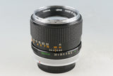 Canon FD 100mm F/2.8 Lens #55320F4