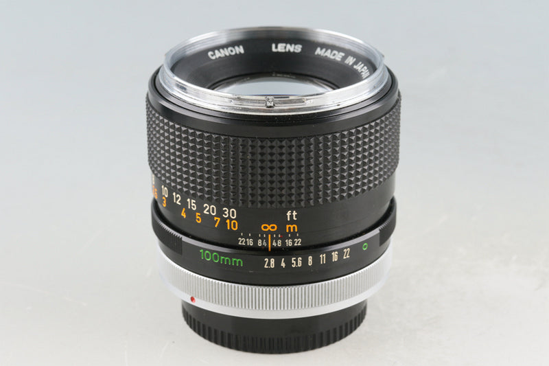 Canon FD 100mm F/2.8 Lens #55320F4