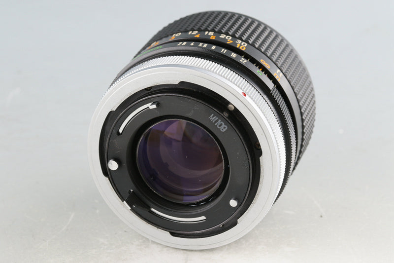 Canon FD 100mm F/2.8 Lens #55320F4