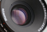 Mamiya G 75mm F/3.5 L Lens for Mamiya 6 #55333E5