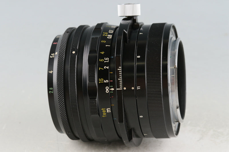 Nikon Nippon Kogaku PC-Nikkor 35mm F/2.8 Lens #55368A5