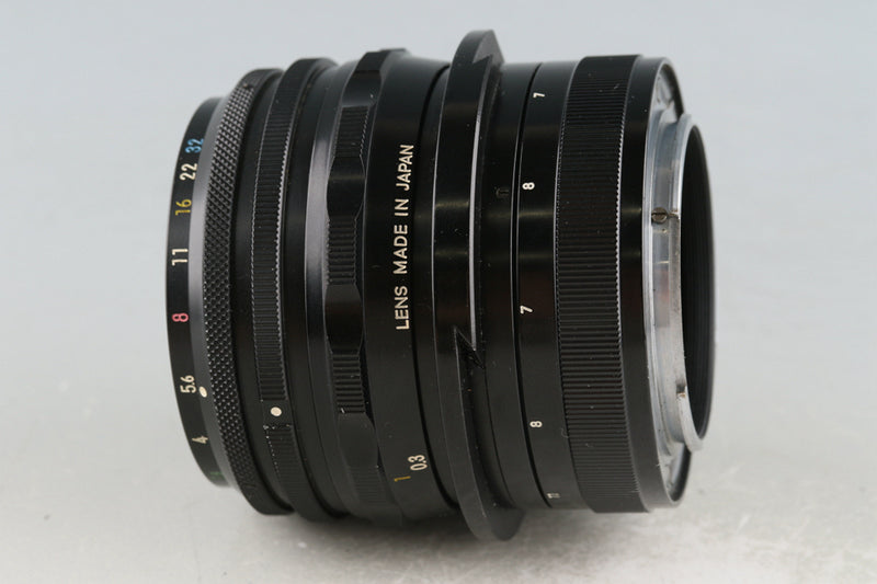 Nikon Nippon Kogaku PC-Nikkor 35mm F/2.8 Lens #55368A5