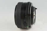 Minolta MD 50mm F/2 Lens for MD Mount #55415F4