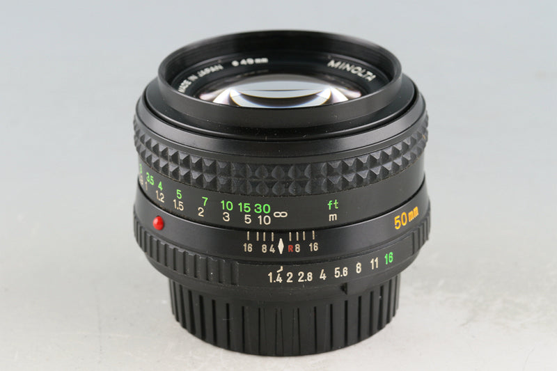 Minolta MD Rokkor 50mm F/1.4 Lens for MD Mount #55416F4