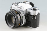 Canon AE-1 + Canon FD 50mm F/1.8 .S.C. Lens #55421D4