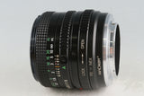 Canon AV-1 + FD 50mm F/2 Lens #55422D4