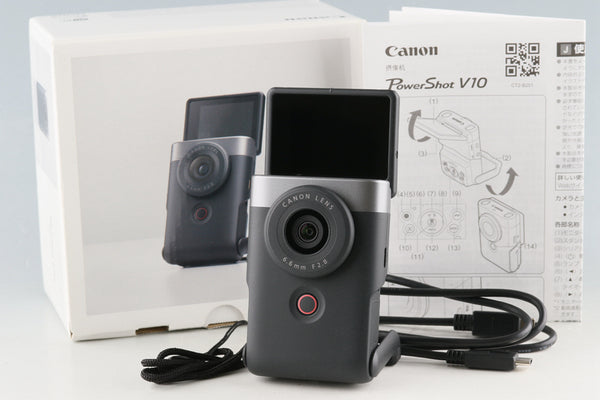 Canon Power Shot V10 Video Camera With Box #55430L2