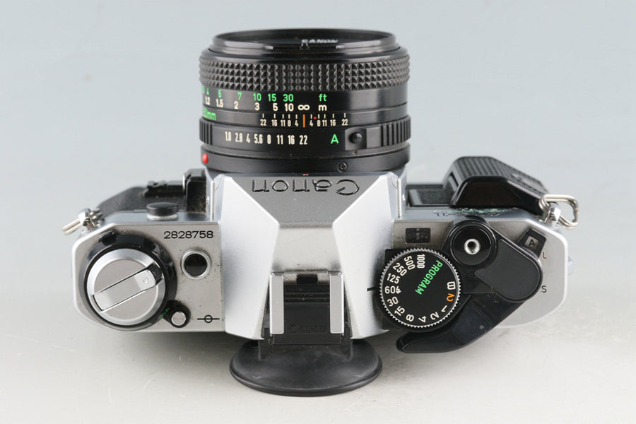 Canon AE-1 Program + FD 50mm F/1.8 Lens #55462G2 – IROHAS SHOP