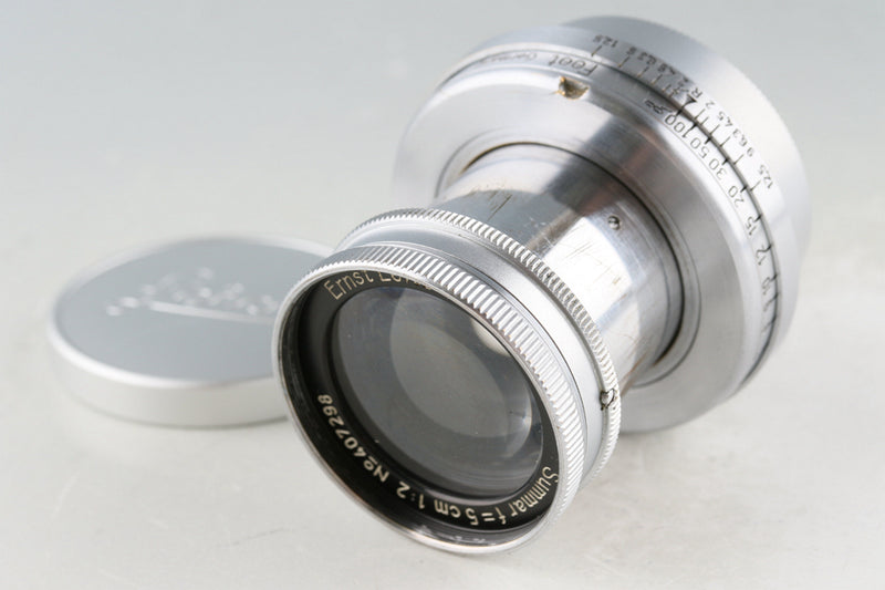 Leica Leitz Summar 50mm F/2 Lens for Leica L39 #55471T