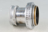 Leica Leitz Summar 50mm F/2 Lens for Leica L39 #55471T