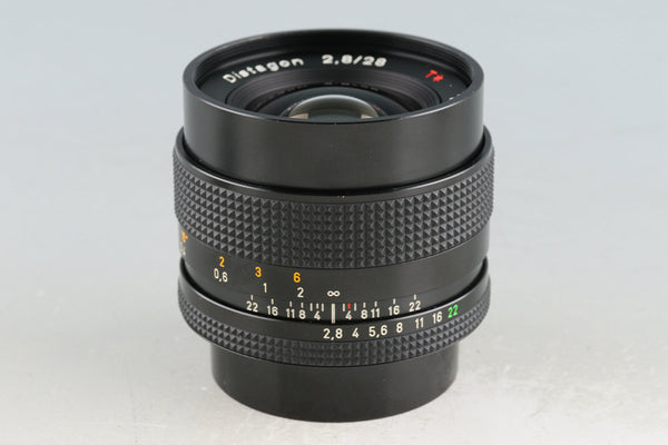 Contax Carl Zeiss Distagon T* 28mm F/2.8 MMJ Lens for CY Mount #55475A2