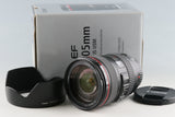 Canon EF Zoom 24-105mm F/4 L IS USM Lens With Box #55480L2