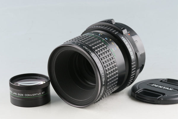 SMC Pentax 67 MACRO 100mm F/4 Lens + Lifesize Converter #55483C5