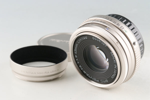 SMC Pentax-FA 43mm F/1.9 Limited Lens for Pentax K Mount #55502C3