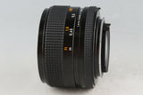 Contax Carl Zeiss Planar T* 50mm F/1.4 MMJ Lens for CY Mount #55509A2