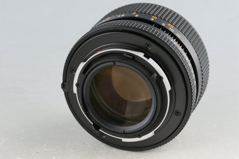 Contax Carl Zeiss Planar T* 50mm F/1.4 MMJ Lens for CY Mount #55510A2