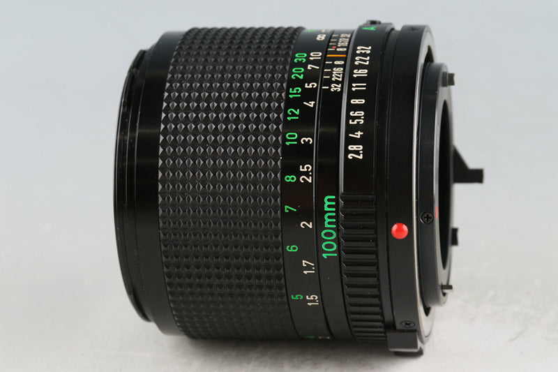 Canon FD 100mm F/2.8 Lens #55524E4