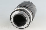 Nikon Micro-Nikkor 105mm F/4 Ais Lens #55543A6