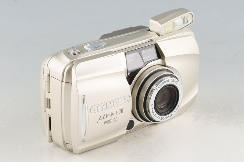 Olympus μ-III WIDE 100 35mm Point & Shoot Film Camera #55599G1