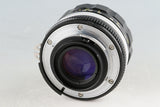 Nikon Nikkor-O Auto 35mm F/2 Ai Lens #55605G31