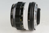 Nikon Nikkor-O Auto 35mm F/2 Ai Lens #55605G31