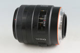 Sony a 35mm F/1.4 G Lens for Sony AF #55607F5