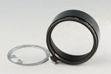 Leica Leitz Lens Hood FOOKH Black + VOOLA for Summaron-Elmar 3.5cm #55612T