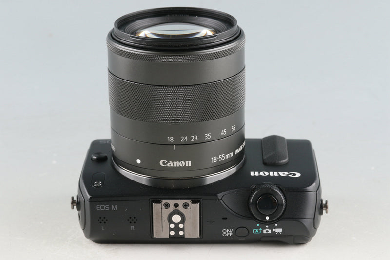 Canon EOS M + EF-M 18-55mm F/3.5-5.6 IS STM Lens + 90EX #55619E4