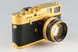 Leica Leitz M4-2 Gold + Summilux 50mm F/1.4 Lens With Box #55629L1#AU