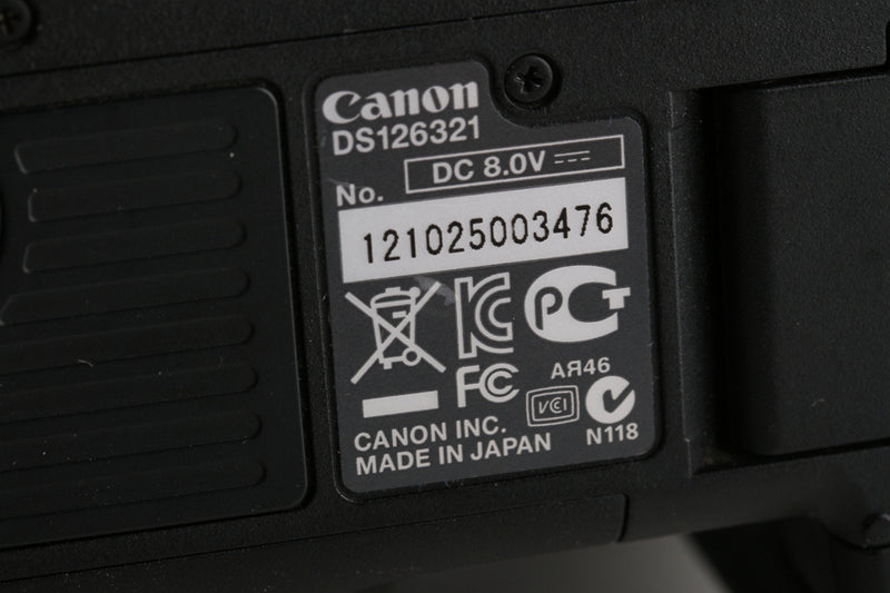 Canon EOS 5D Mark III Digital SLR Camera *Shutter Count:44218 #55668E4