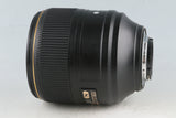 Nikon AF-S Nikkor 105mm F/1.4 E ED N Lens #55686A6