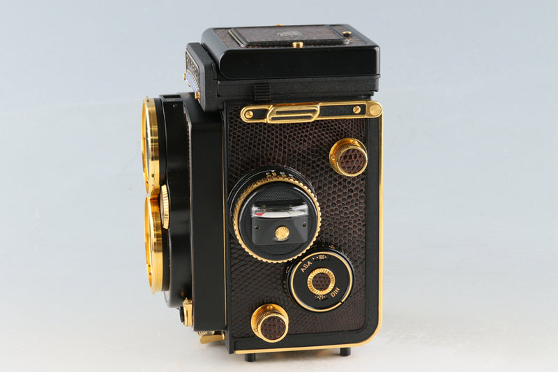 Rollei Rolleiflex 2.8F Gold Xenotar 80mm F/2.8 Medium Format Film Camera With Box #55757L8