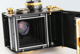 Rollei Rolleiflex 2.8F Gold Xenotar 80mm F/2.8 Medium Format Film Camera With Box #55757L8