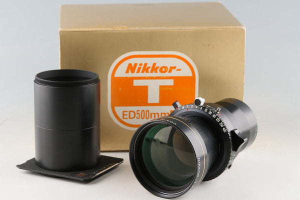 Nikon Nikkor-T ED 500mm F/11 Lens With Box #55775L10