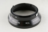 Nikon Nippon Kogaku Lens Hood for 3.5cm F1.8 #55786F2