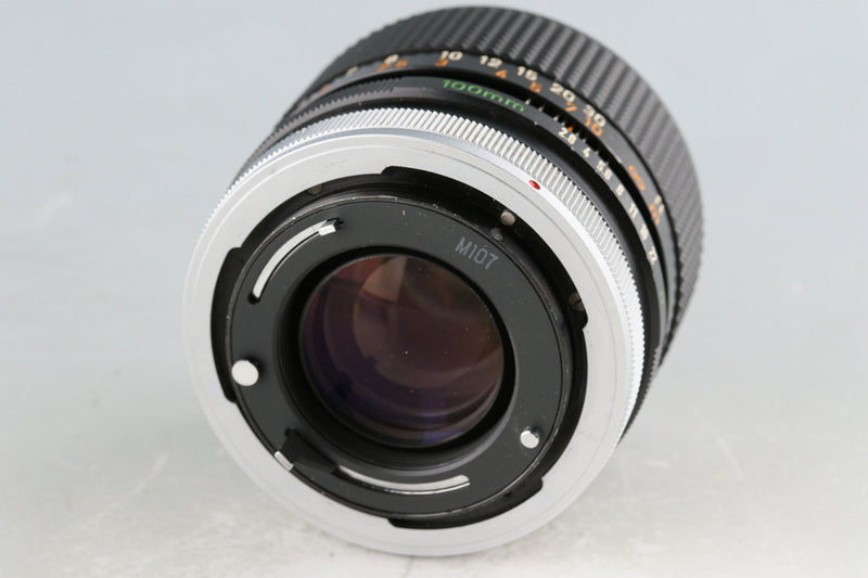 Canon FD 100mm F/2.8 Lens #55821H13