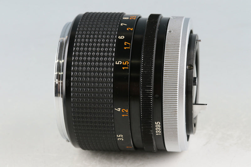 Canon FD 100mm F/2.8 Lens #55821H13