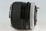 Canon FD 100mm F/2.8 Lens #55821H13