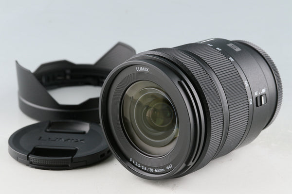 Panasonic Lumix S 20-60mm F/3.5-5.6 Lens for L-Mount #55841E6