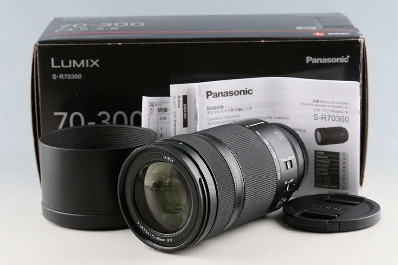 Panasonic Lumix S 70-300mm F/4.5-5.6 Lens for Leica L-Mount With Box #55845L7