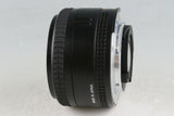 Nikon AF Nikkor 50mm F/1.8 Lens With Box #55857L5