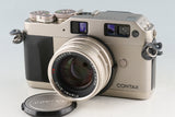 Contax G1 + Carl Zeiss Planar T* 45mm F/2 Lens #55877D5