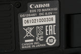 Canon EOS 7D Mark II Digital SLR Camera #55906D10