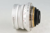 Voigtlander Color-Skopar 21mm F/4 MC Lens for Leica L39 #55923C2