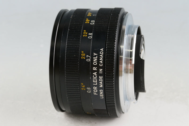 Leica Leitz Summicron-R 50mm F/2 Lens R Cam for Leica R #55951T