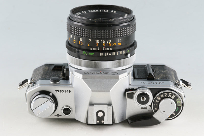 Canon AE-1 + FD 50mm F/1.8 S.C. Lens #55989D4#AUS