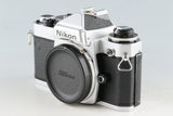 Nikon FE 35mm SLR Film Camera #55990D3#AUS